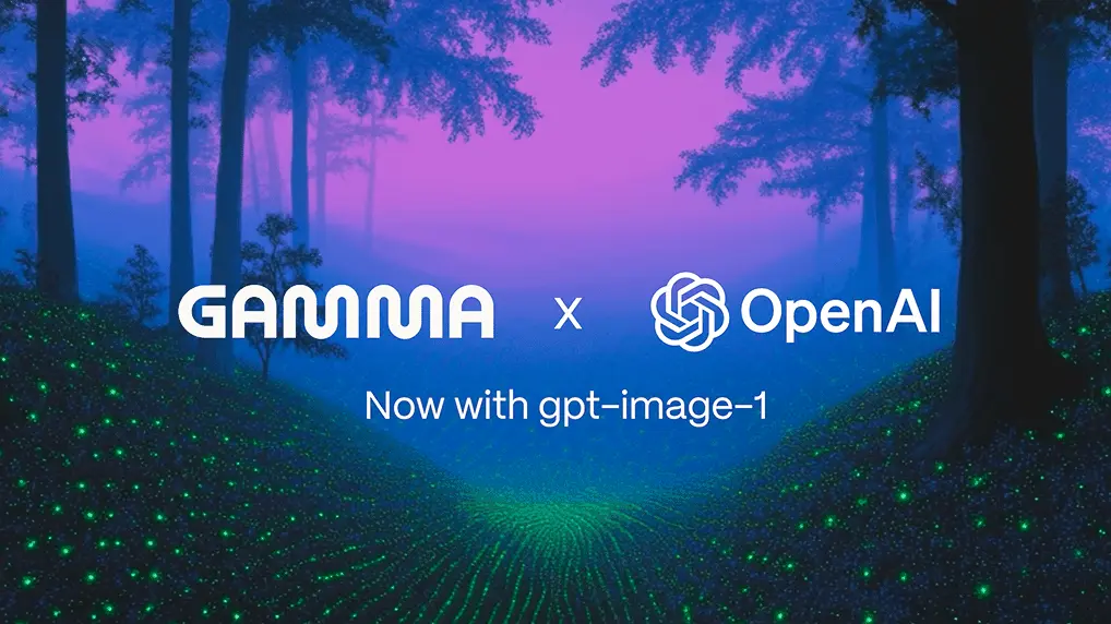 Gamma and OpenAI partnership announcement