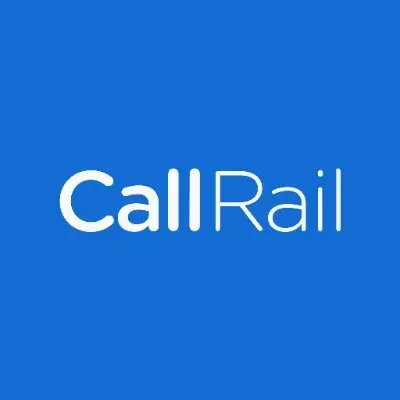 CallRail review - AI call tracking software logo