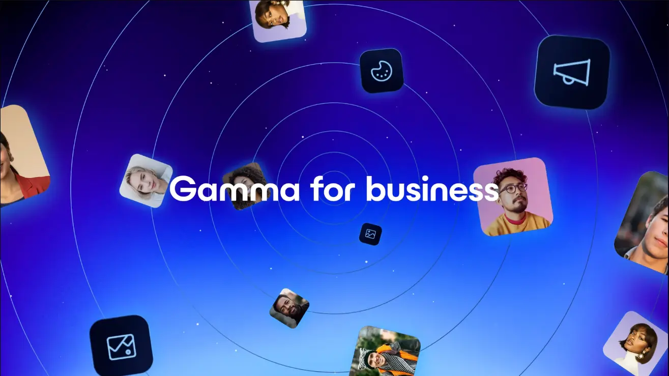 Gamma 3.0 Business Teams Hero - Enterprise Collaboration Features
