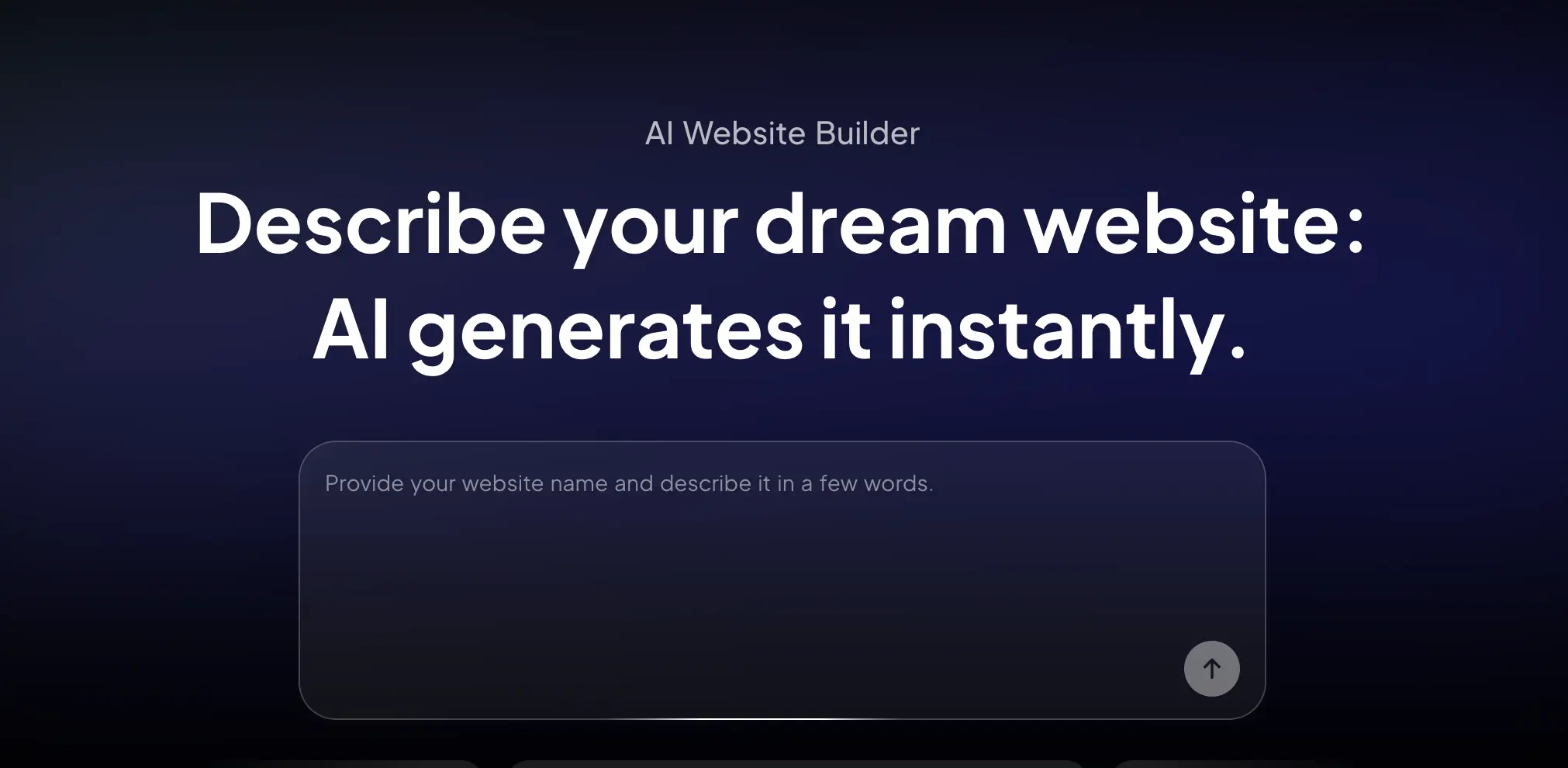 10Web AI website builder interface showing WordPress creation and Elementor editor