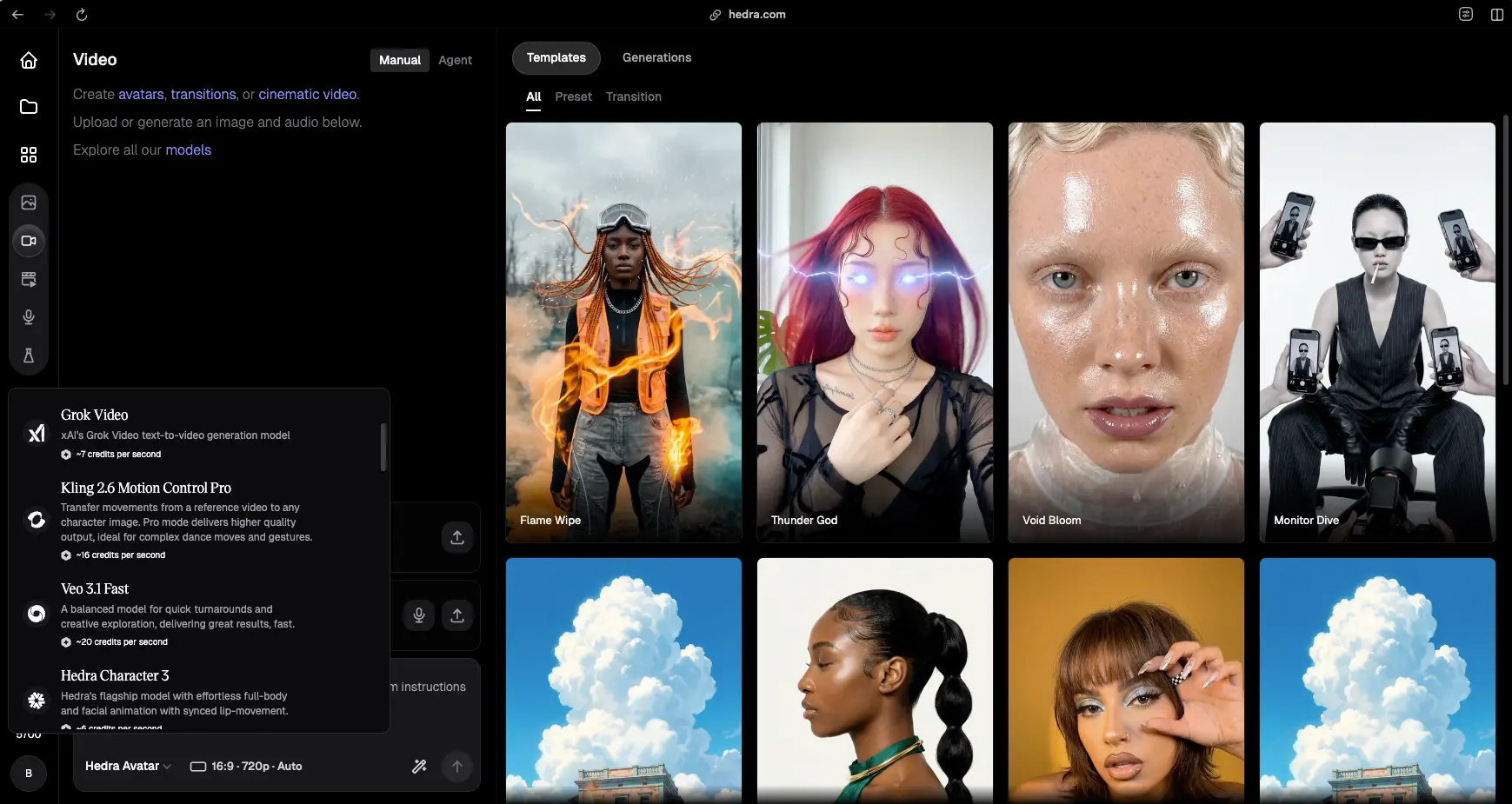 Hedra AI Video Generation Models