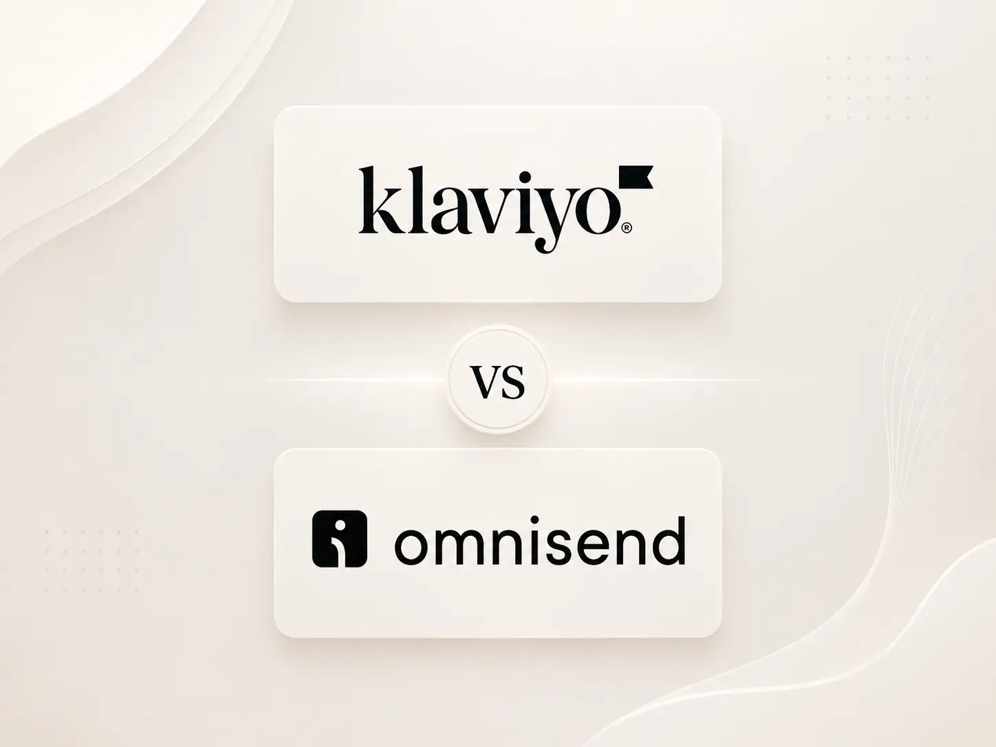 Klaviyo vs Omnisend comparison